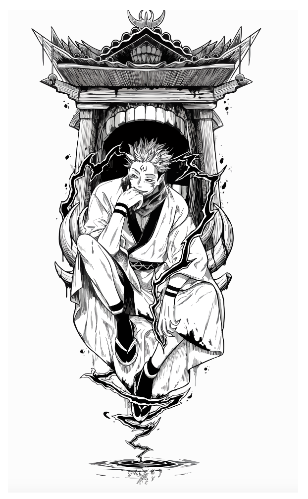 Oversize Sukuna T-Shirt