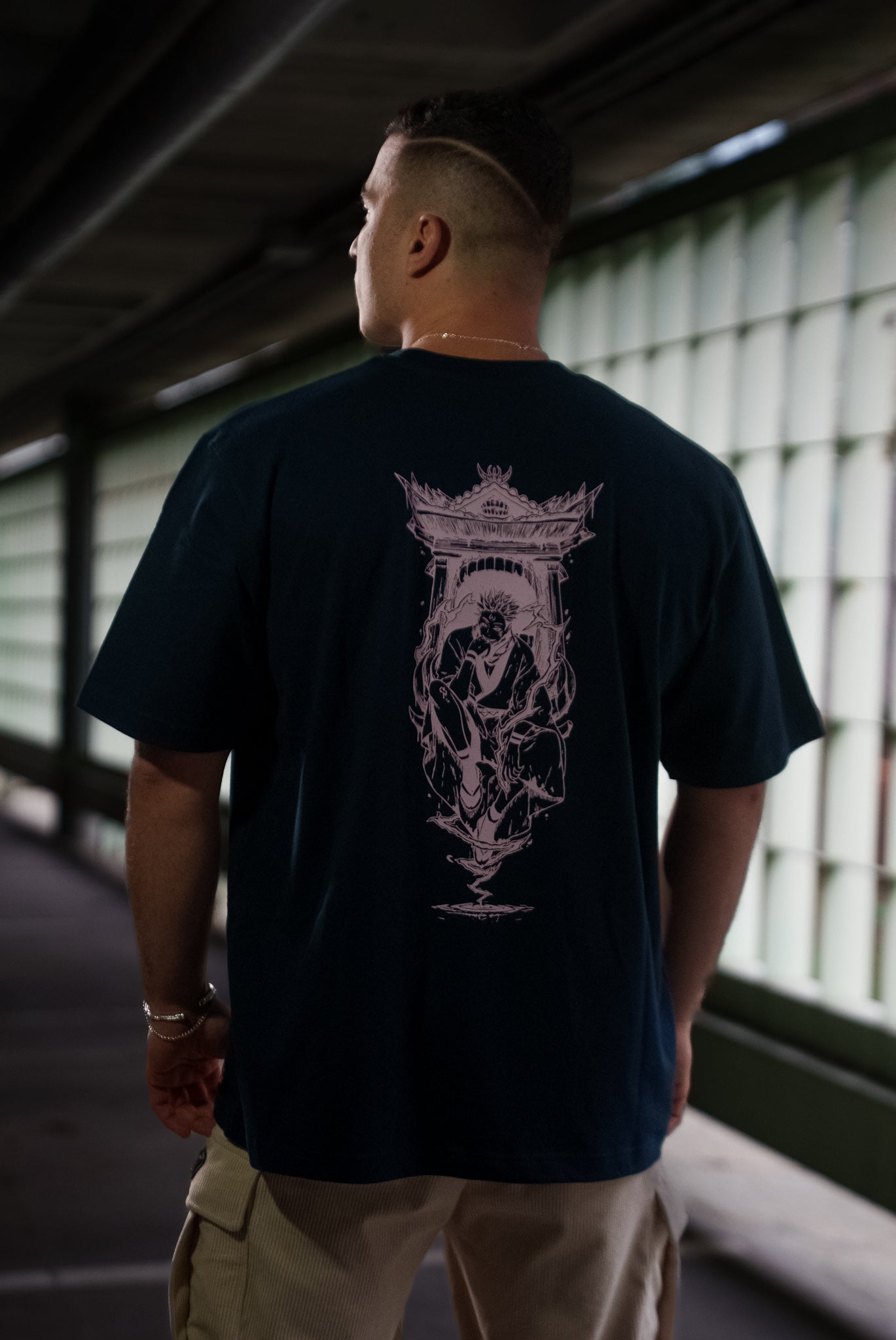 Camiseta Oversize de Sukuna 
